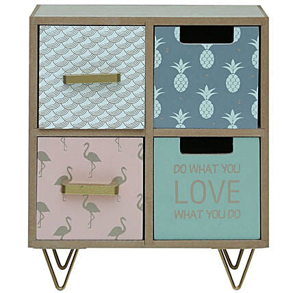 Protas Kids Book Case With 4 Drawers: Back to School Gifts