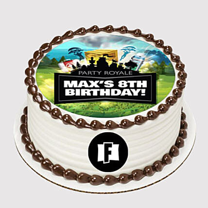 Party Royale Photo Cake: Fortnite Cakes