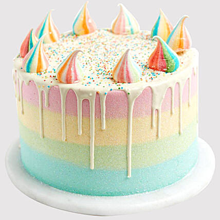 Delicious Rainbow Cake: Unicorn Cake Dubai