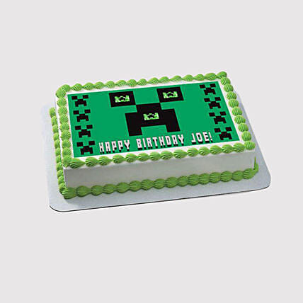 Minecraft Photo Cake: Minecraft Cakes