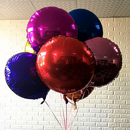 Colourful Foil Balloons: Helium Balloons Dubai