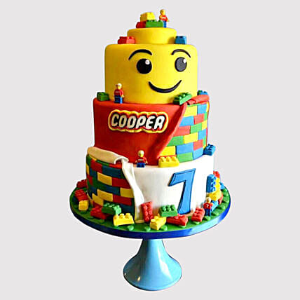 3 Tier Lego Cake: Lego Cakes