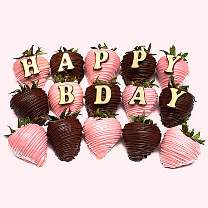 Chocolate Covered Strawberries For Birthday: 