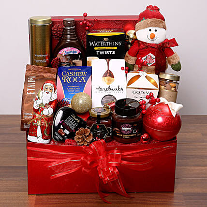 Delectable Xmas Hamper: Christmas Gift Hampers