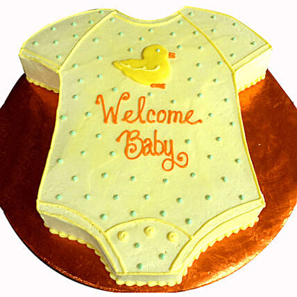 Baby Romber Shaped Cake: 