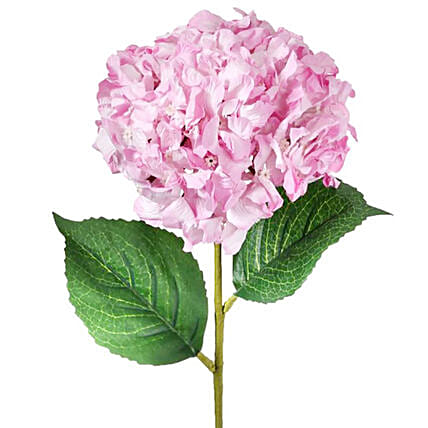 Bunch of 5 Pink Artificial Hydrangea: Artificial Flowers