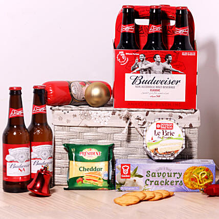 Budweiser Non Alcoholic And Snacks: 