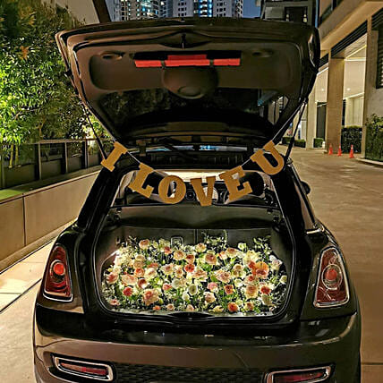 I Love You Floral Surprise: Experiential Gifts