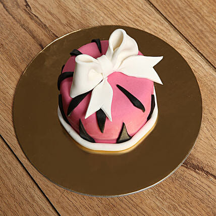 Designer Bow Mono Cake: Mono Cakes