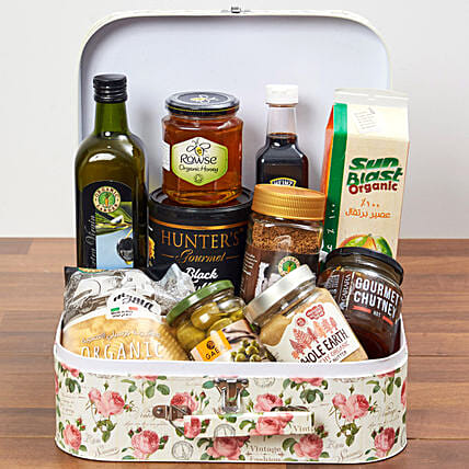 Suitcase Of Snacks: Mothers Day Hamper