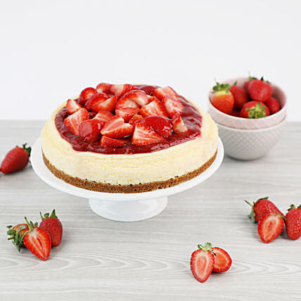 Strawberry Cheesecake: Cheesecakes Delivery Dubai