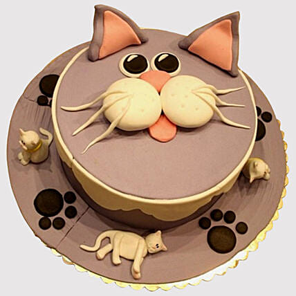 Grandpa Cat Cake: Cat Birthday Cakes