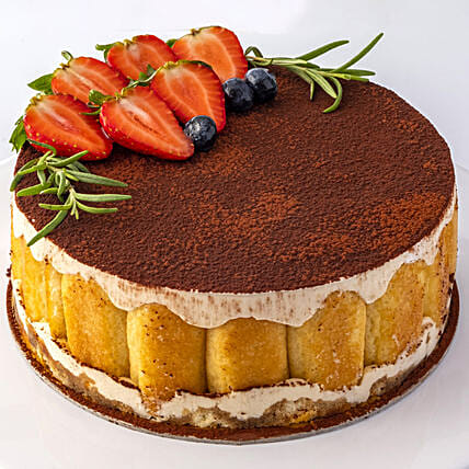 4 Portions Tiramisu Cake: Tiramisu Cake Delivery