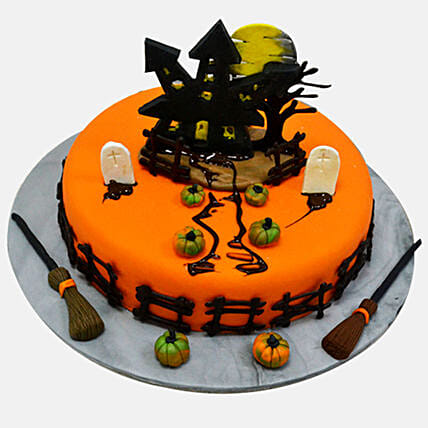 Haunted House Cake: Halloween Gifts