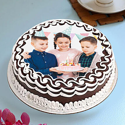 Birthday Celebrations Photo Cake: Birthday Photo Cakes