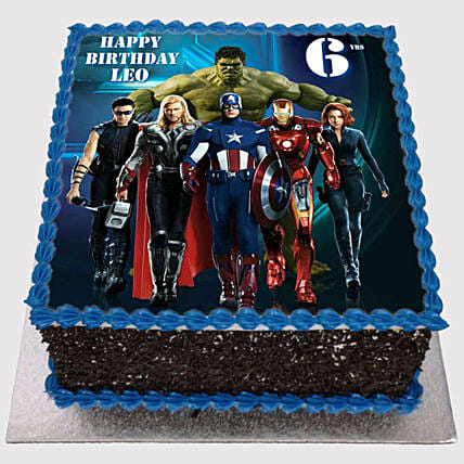Marvel Avengers Photo Cake: Avengers Cakes