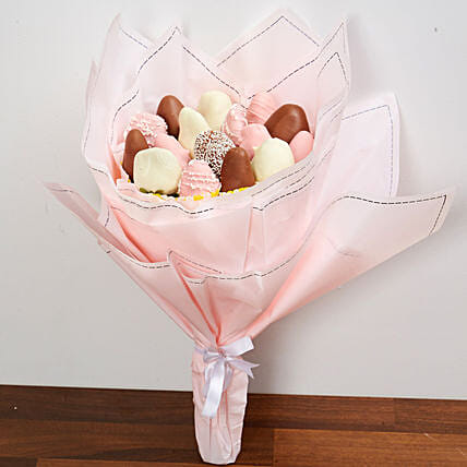Strawberry Bouquet: Newborn Baby Gifts