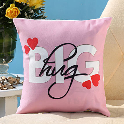The Big Hug Cushion: Hug Day Gifts