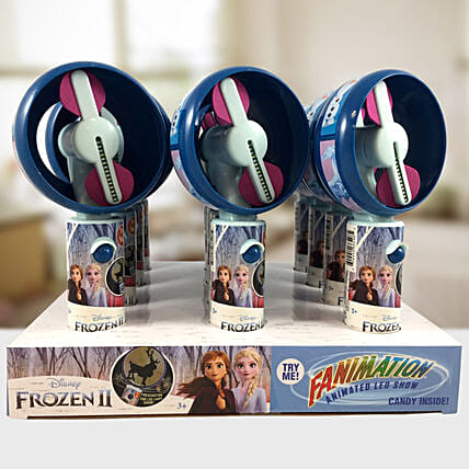 Frozen Fanimation Fan Toy With Candies: Candies 