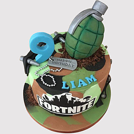 Fortnite Grenade Cake: Cakes Delivery for Kids