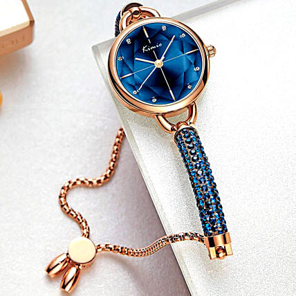 KIMIO Shining Blue Watch: 