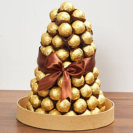 Belgian Chocolate Tower: Gift Ideas For Husband