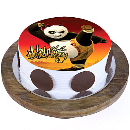 Kung Fu Panda Cake: Cartoon Cakes for Kids