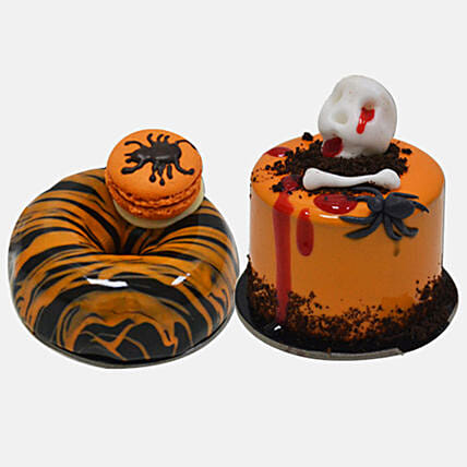 Spooktacular Mono Cakes Combo: Halloween Gifts
