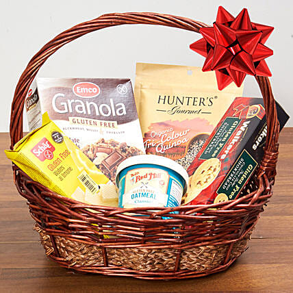 Gluten Free Snack Basket: Gift Hampers