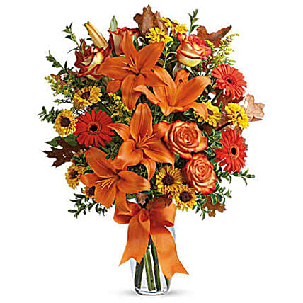 ExquisiteFloral Arrangement: Thanksgiving Gift Ideas