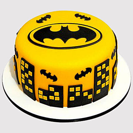 The Dark Knight Fondant Cake: Batman Cakes
