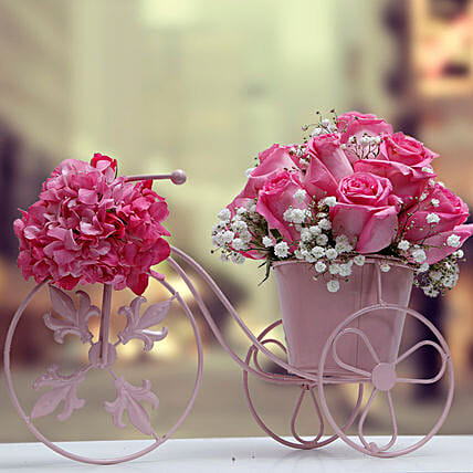 Loved Rainbow Arrangement: Wedding Flowers 