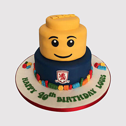 Lego Chelsea Cake: Lego Birthday Cakes