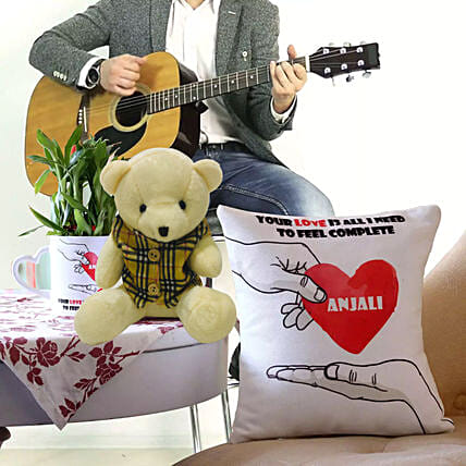 Personalised Musical Gift With Lucky Bamboo: Personalised Gifts for Boyfriend