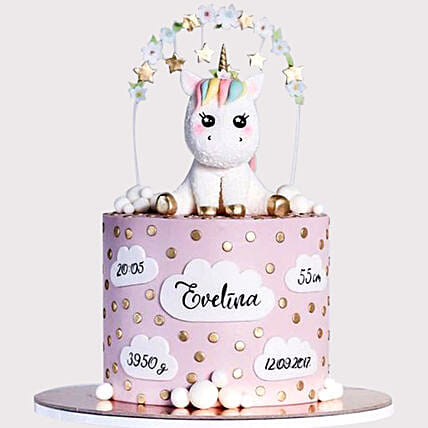 World Of Unicorn Cake: Baby Shower Cakes