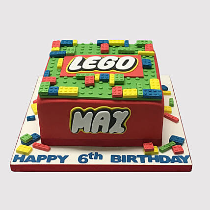 Colorful Lego Blocks Cake: Lego Cakes