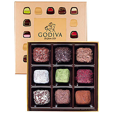 Godiva Truffle Box 9 Pcs: Godiva Chocolate Dubai