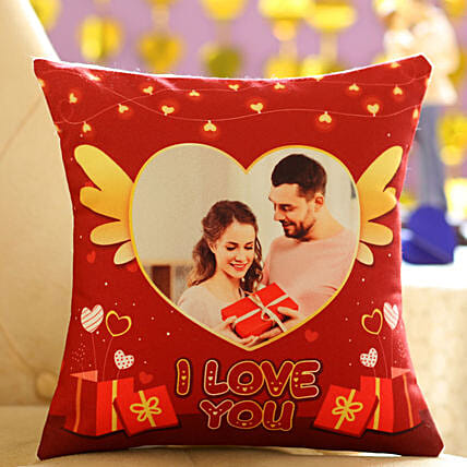Romantic Personalised Cushion For Valentines Day: Propose Day Gift Ideas