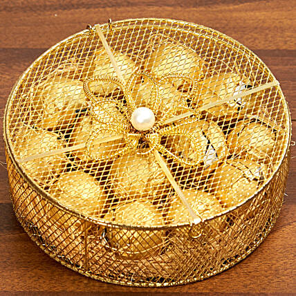 Golden Chocolate Box:  Business Gifts