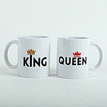 King N Queen Couple Mugs: Personalized Mugs Dubai