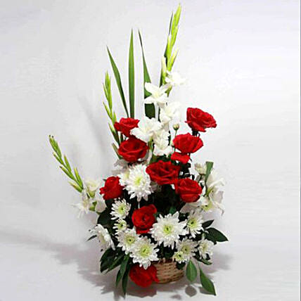 Love Sensation Floral Basket: Flower Delivery Pakistan