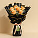 Bouquet Of Peach Roses QT