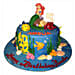Ariel Mermaid Princess Cake