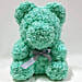 Artificial Roses Turquoise Teddy