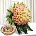 Bunch Of Roses and Dry Fruits Combo