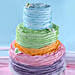 Colourful Layered Cake 9 Kg Red Velvet Flavour
