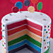 Exquisite Rainbow Cake 3 Kg Red Velvet Flavour