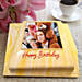 Framed Birthday Photo Cake- Truffle 1 Kg