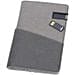 Grey Passport Holder With Powerbank
