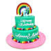 Pony N Rainbow Cake